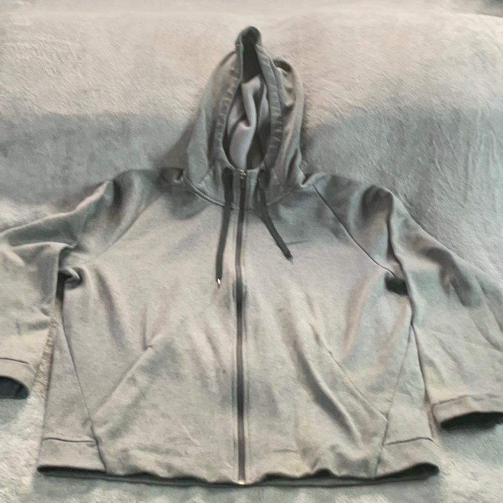 Nike Dri-FIT Gray Fleece Hoodie,